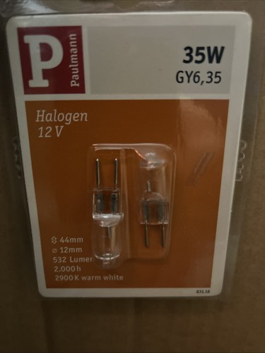 Halogen stiftsockel 35w lampe - halogen,